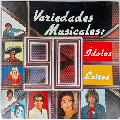 Variedades Musicales: 90 Idolos - 90 Exitos   Lp
