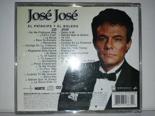 Jose Jose El Principe Y El Bolero CD ORIGINAL 2008 w/Hype