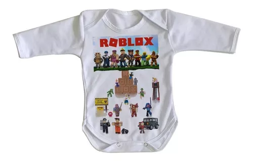 Body Bebe Luxo Roblox Personagens Game Jogo Pc Skin Blocos Mercado Livre - emporio dutra camiseta roblox personagens