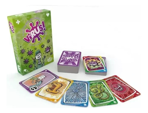 Juego De Cartas Virus 1 - Edicion En Español