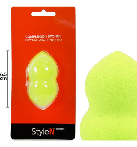 Esponja Ovalada Maquillaje Stylen Cosmetics LĂnea Esponja