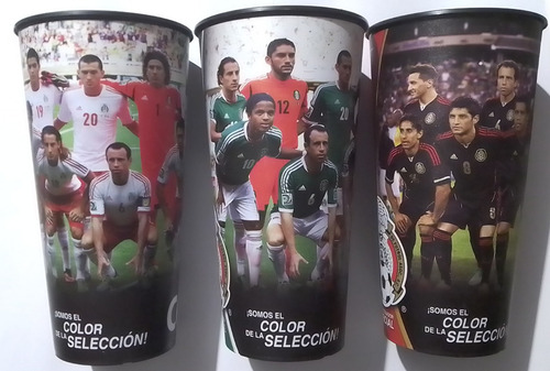 Colección Vasos De La Selección Mexicana - Comex Nuevos