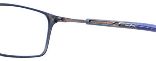Lentes De Lectura Con Aumento Magneticos Ajustables Azul Oscuro X3.5