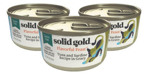Solid Gold Wet Cat Food Pate Flavorful Feast Paquete De Mues