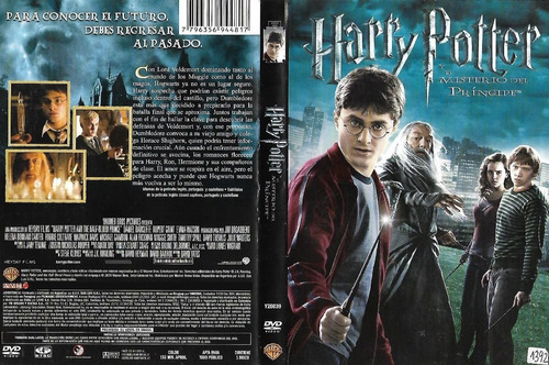 Harry Potter Y El Misterio Del Príncipe Dvd Daniel Radcliffe