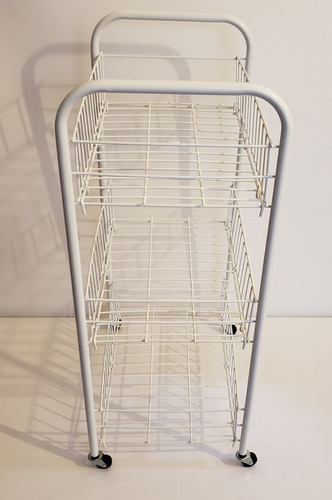 Imagen 2 de 10 de Canasto Para Verduras Con Ruedas Ordenador De Cocina