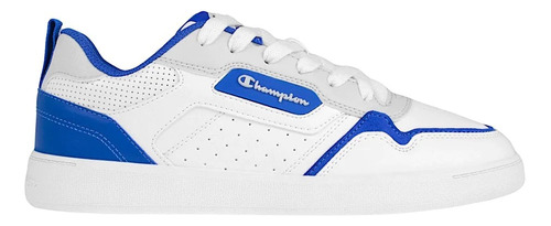 Tenis Champion, Lore, Blanco -azul, Caballero Cas 10365m