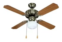 Comprar Ventilador Techo Yves 1 Luz 4 Aspas Bronce
