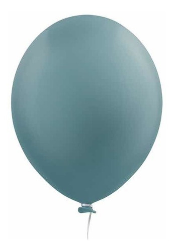 Balão Bexiga Liso Festa Decoração 5 Polegadas C/ 50 Und Cor Azul tiffany