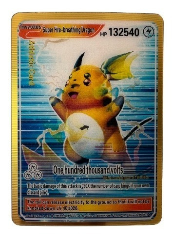 Kit De Cartas 3d Pokemon Magicas Metalizadas Album Incluido