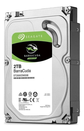 Disco Duro Interno 3.5in 2tb Sat A 7200rpm 256mb 2yr