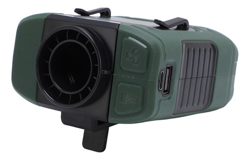 Cinturón Portátil Con Clip, Ventilador Personal De Cintura D