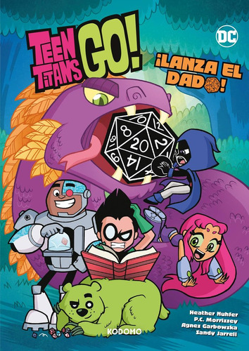 Teen Titans Go Lanza El Dado, De Nuhfer, Hearther. Editorial Ecc Ediciones, Tapa Dura En Español
