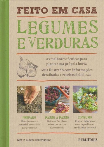 Livro Legumes E Verduras - Feito Em Casa