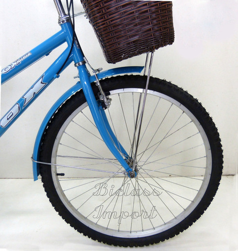 Bicicleta Vintage Dama Shimano 6v Con Canasta Y Parrilla