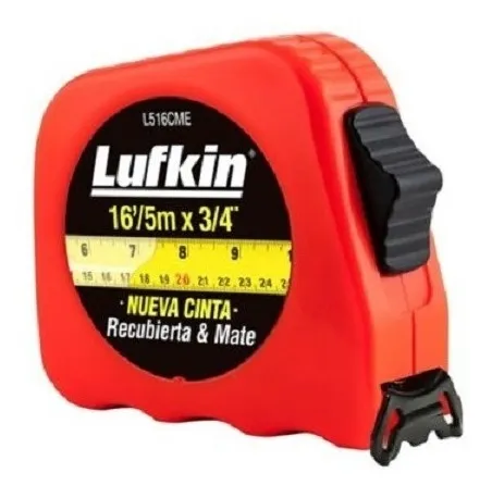 Flexometro Naranja Tradicional 5 Metros Lufkin Uso Expertos