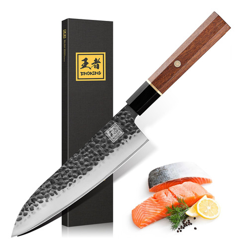 Enoking Cuchillo De Chef Japones Gyuto De 8 Pulgadas, Cuchil