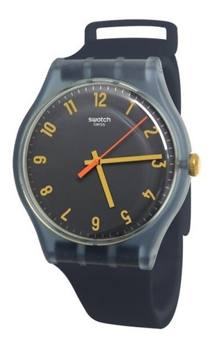 Relógio Swatch Azul Marinho Modelo Suom105-2
