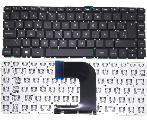 Teclado Negro Para Hp 14-ac 14-ac147la 14-ac154la 14-ac186la