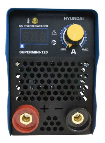 Planta Soldar Dual 110v/100a 60 Hz Supermini-120 Hyundai Color Azul