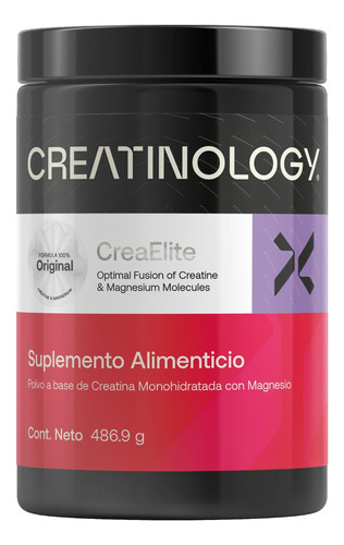 Suplemento Creatina Monohidratada Creatinology Alta Pureza No Saborizado 486.9 G