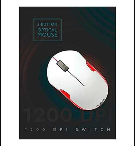 Shhhmouse Mouse Óptico Silencioso Inalámbrico Receptor Usb .
