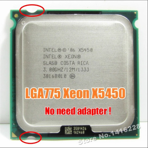 Processador Intel Quad Core Xeon X5450 3.0ghz 12mb Q9650 775