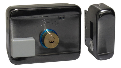J R Kit Chapa Electromagnética Acceso Rfid Y 10 Llaveros Id