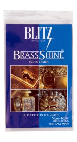 Blitz - Paño Limpiador De Cobre Para Comedores De Brillo