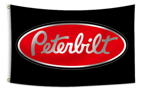 Bandera De Peterbilt De 3 X 5 Pies, Divertido Tapiz De Pared