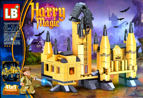 Bloques Para Armar Harry Magic Magician Packx4 Lb 9117 981pz 981 Harry Magic Magician