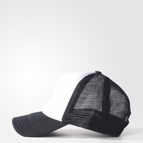 Imagen 4 de 6 de Gorra Cachucha adidas Tipo Trucker Blanca