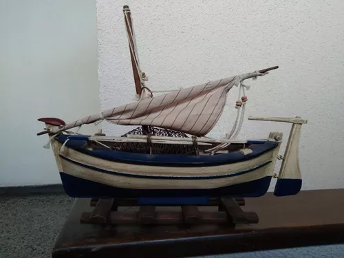 Maqueta barco pesquero 47cm