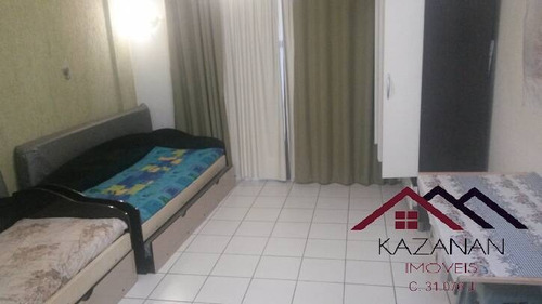 Imagem 1 de 4 de Aluga Temporada Apartamento Mobiliado No Gonzaga Santos - 84
