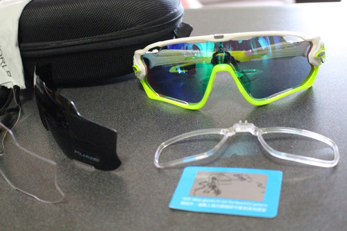 Lentes De Sol Deportivos 3 En 1. Ciclismo Running Trekking