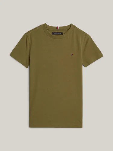 Camiseta Verde Essential De Cuello Redondo Tommy Hilfiger