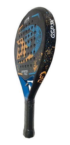 Imagen 3 de 3 de Paleta De Padel Df Gsp Carbono 3k + Text 3d + Envio Df