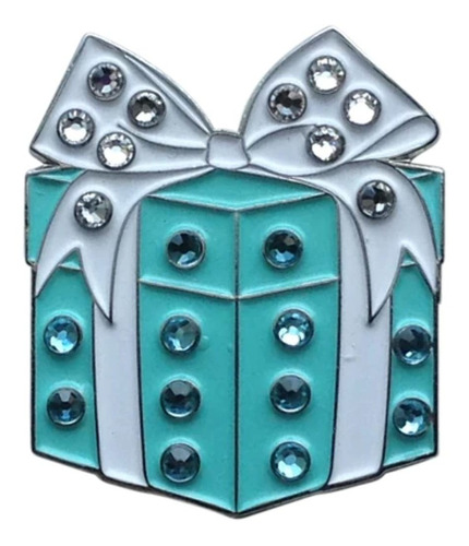 Eadygolf: Caja Regalo Azul Marcador Bola Clip Para Sombrero