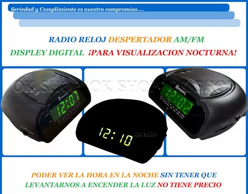 Guía del propietario del radio reloj despertador digital SICSMIAO M201