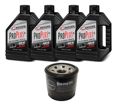 Kit De Mantencion Benelli Trk502/leoncino500+filtro Original
