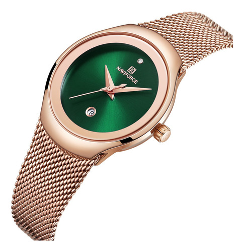 Relojes Sencillos De Moda Para Mujer Naviforce Dress Wristwa