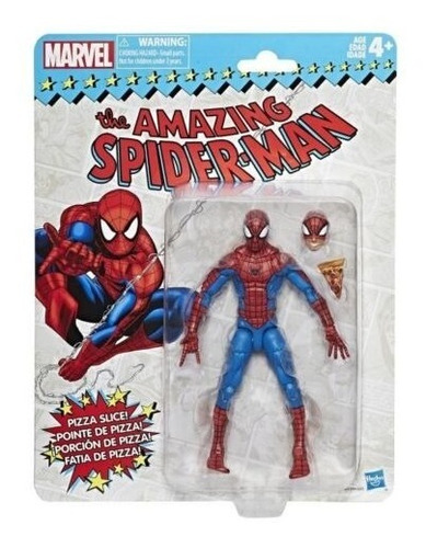 Marvel Legends Retro Collection Spider-man (pizza Slice)