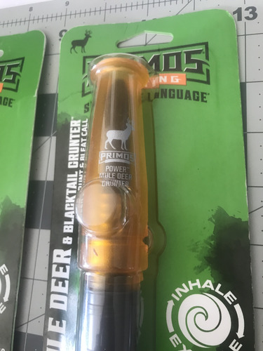 Reclamo Llamador De Venado Marca Primos 12 Sonidos En 1 (Usado)