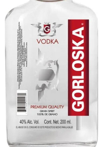 Pack De 6 Vodka Gorloska 200 Ml