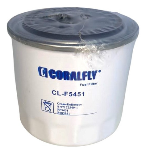 Filtro De Combustible Coralfly Cl-f5451=33386/ff5114/bf954