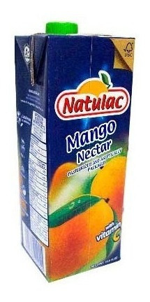 Jugo Néctar Natulac De Mango Tetra Brik 1 Lt X2