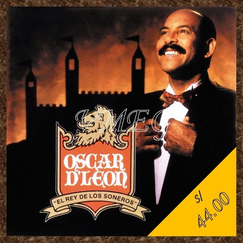 Vmeg Cd Oscar D'león 1992 El Rey De Los Soneros