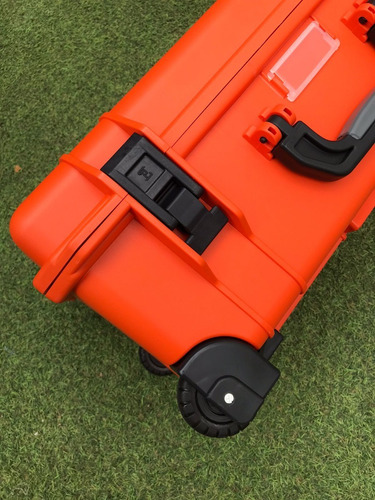 Hard Case Patola Mp0055 Mala Resistente Maleta Rígida Edc Cor Laranja