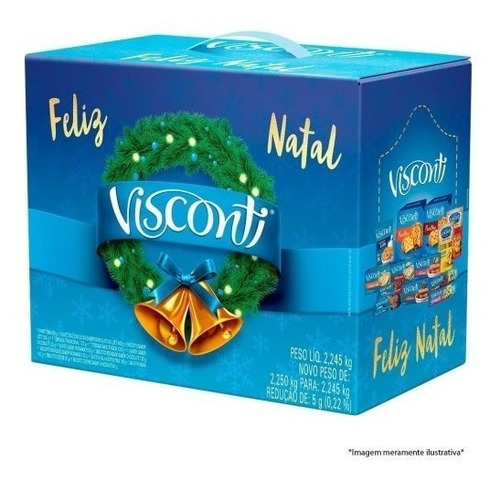 Cesta De Natal Visconti 