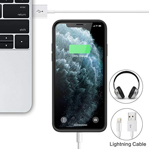 Feob Funda De Batería Para iPhone XS Max, Funda De Carga Por